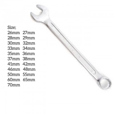 KING TOYO 26MM TO 70MM chrome vanadium Combination Spannar Wrench for Home And Automotive